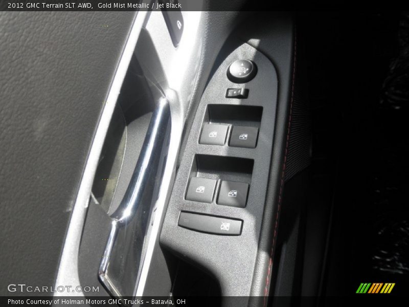Gold Mist Metallic / Jet Black 2012 GMC Terrain SLT AWD