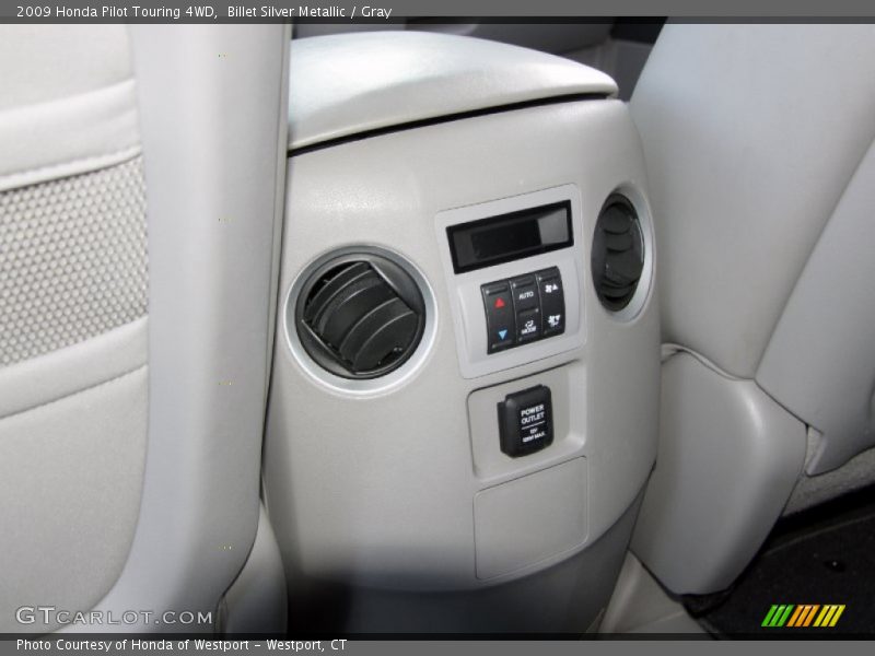 Billet Silver Metallic / Gray 2009 Honda Pilot Touring 4WD