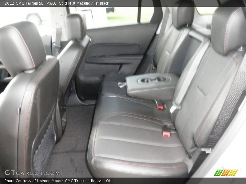 Gold Mist Metallic / Jet Black 2012 GMC Terrain SLT AWD