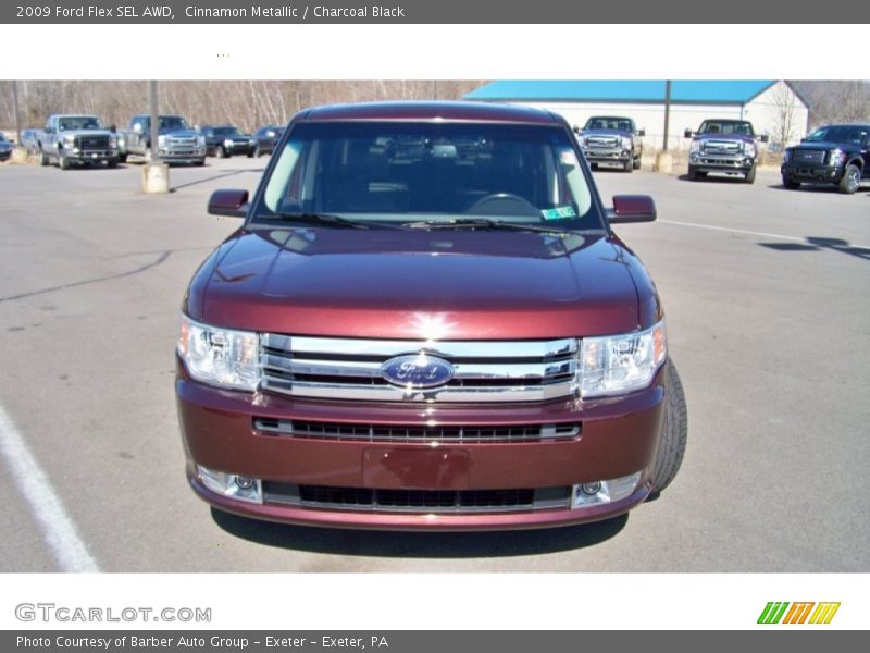 Cinnamon Metallic / Charcoal Black 2009 Ford Flex SEL AWD