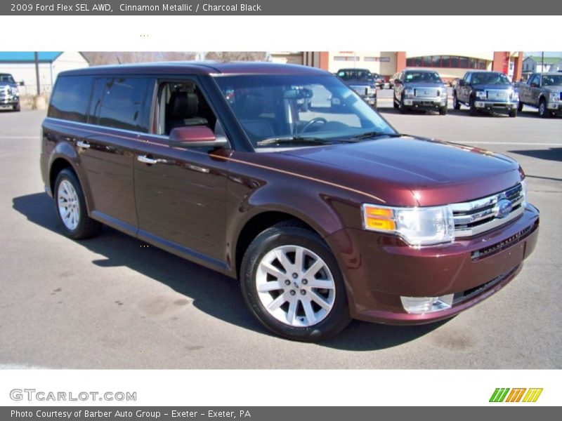 Cinnamon Metallic / Charcoal Black 2009 Ford Flex SEL AWD