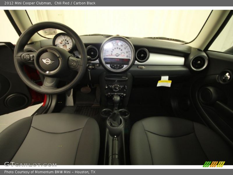 Chili Red / Carbon Black 2012 Mini Cooper Clubman