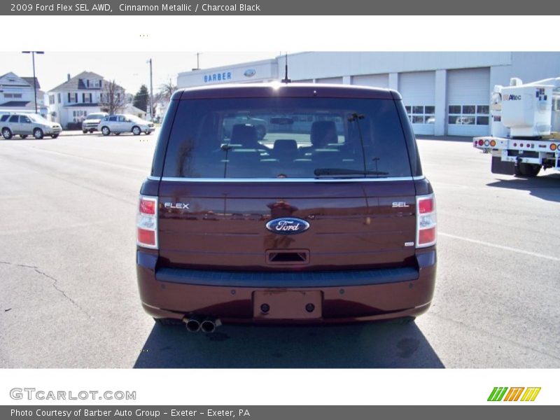 Cinnamon Metallic / Charcoal Black 2009 Ford Flex SEL AWD