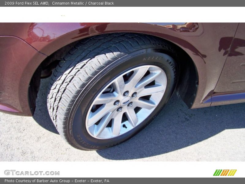 Cinnamon Metallic / Charcoal Black 2009 Ford Flex SEL AWD