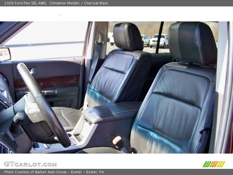 Cinnamon Metallic / Charcoal Black 2009 Ford Flex SEL AWD