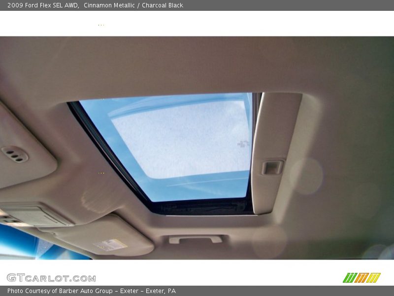 Cinnamon Metallic / Charcoal Black 2009 Ford Flex SEL AWD