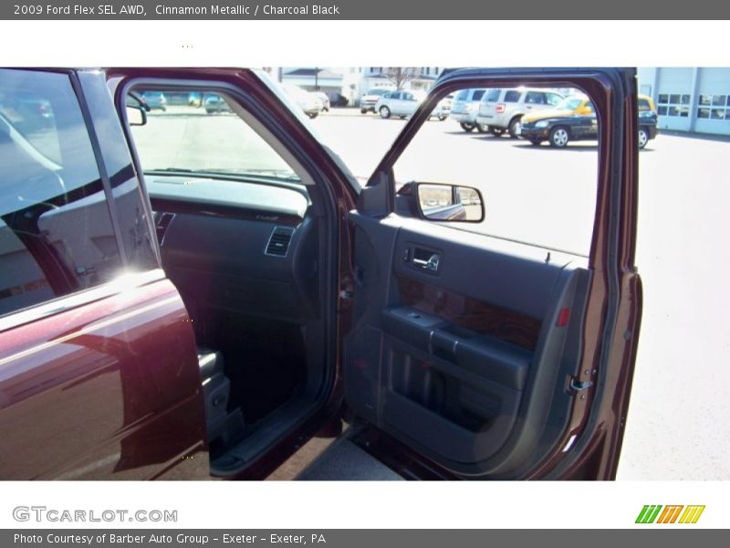 Cinnamon Metallic / Charcoal Black 2009 Ford Flex SEL AWD
