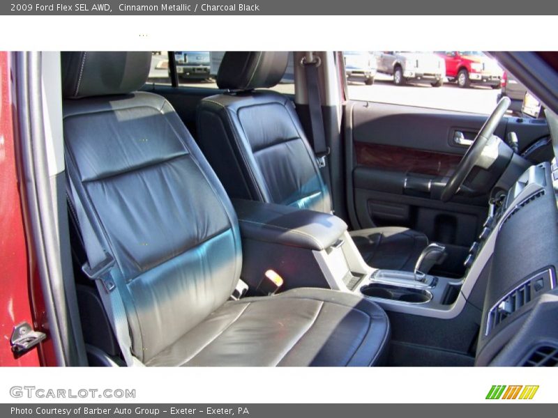 Cinnamon Metallic / Charcoal Black 2009 Ford Flex SEL AWD