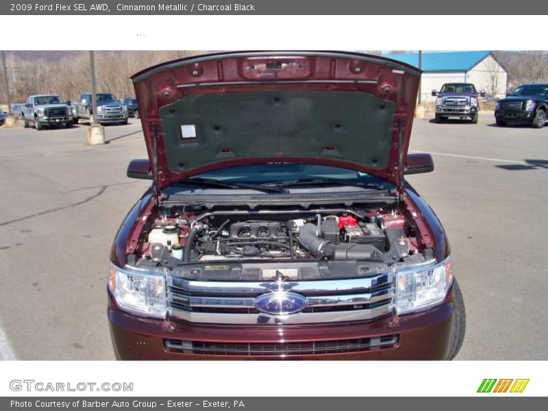 Cinnamon Metallic / Charcoal Black 2009 Ford Flex SEL AWD