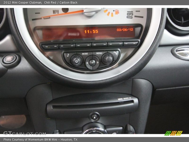 Chili Red / Carbon Black 2012 Mini Cooper Clubman