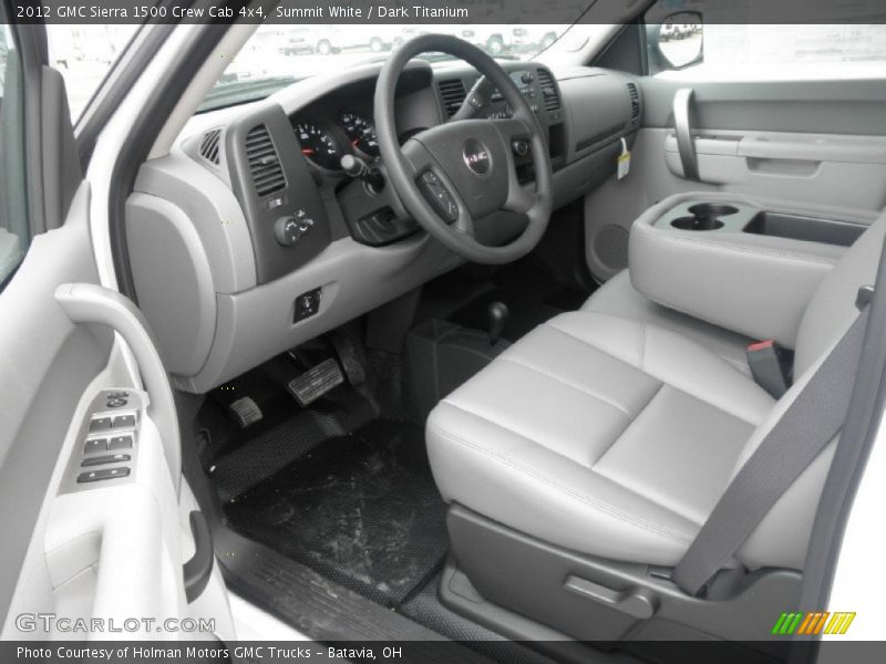 Summit White / Dark Titanium 2012 GMC Sierra 1500 Crew Cab 4x4