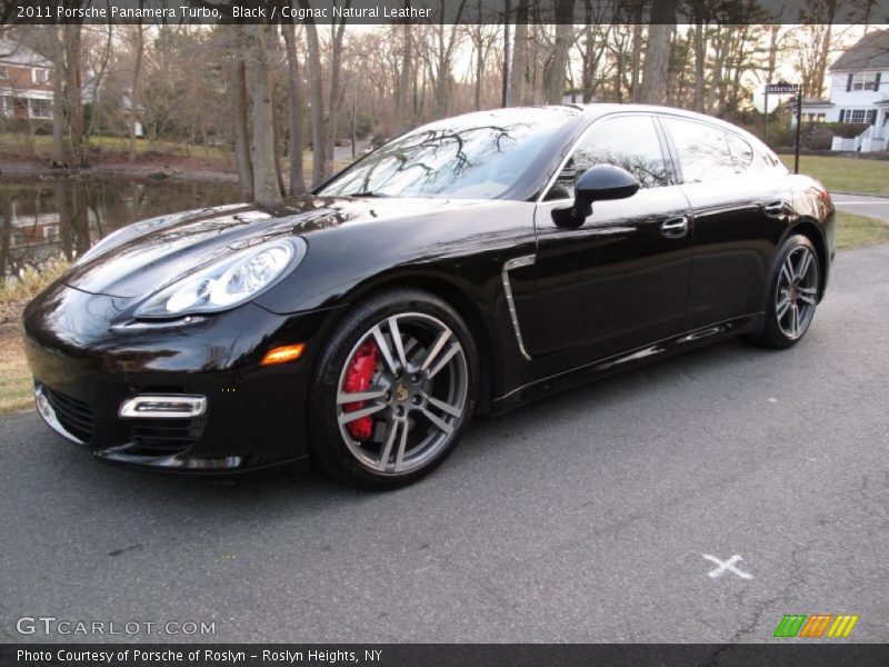 Front 3/4 View of 2011 Panamera Turbo