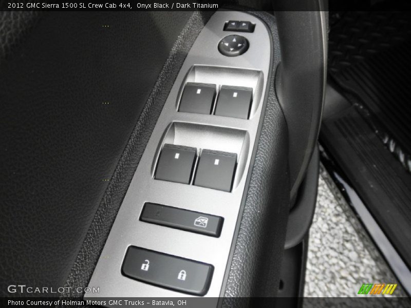 Onyx Black / Dark Titanium 2012 GMC Sierra 1500 SL Crew Cab 4x4
