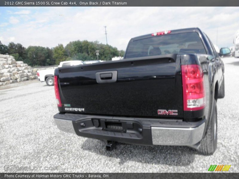 Onyx Black / Dark Titanium 2012 GMC Sierra 1500 SL Crew Cab 4x4