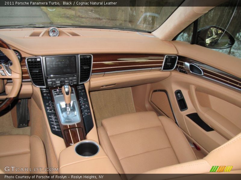 Black / Cognac Natural Leather 2011 Porsche Panamera Turbo