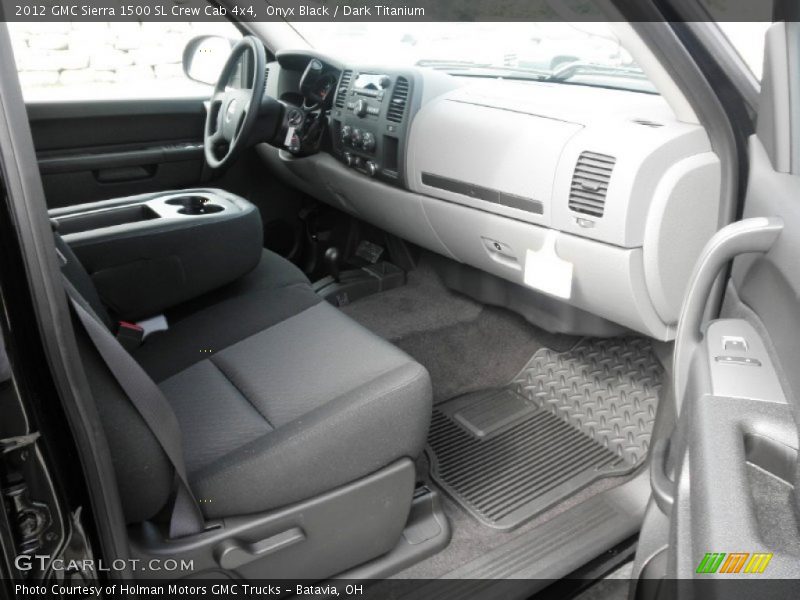 Onyx Black / Dark Titanium 2012 GMC Sierra 1500 SL Crew Cab 4x4