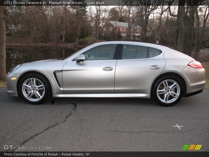  2011 Panamera 4S Platinum Silver Metallic