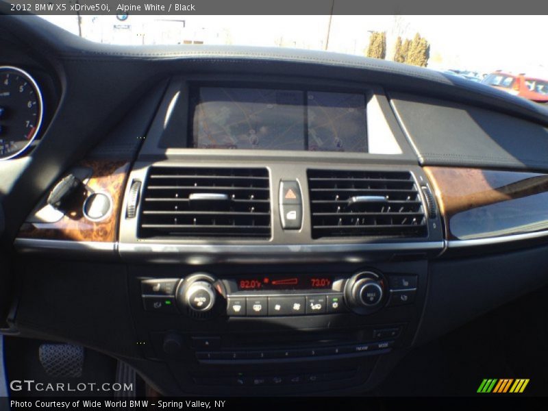 Alpine White / Black 2012 BMW X5 xDrive50i
