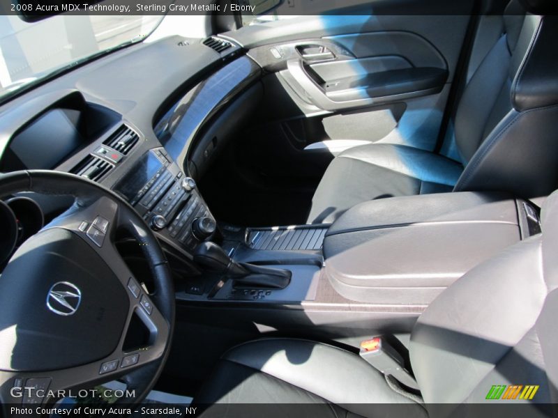 Sterling Gray Metallic / Ebony 2008 Acura MDX Technology