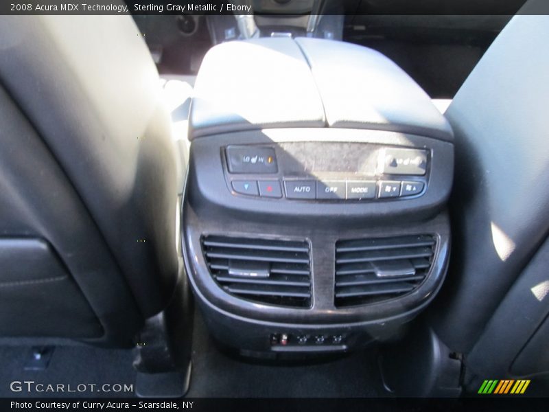Sterling Gray Metallic / Ebony 2008 Acura MDX Technology