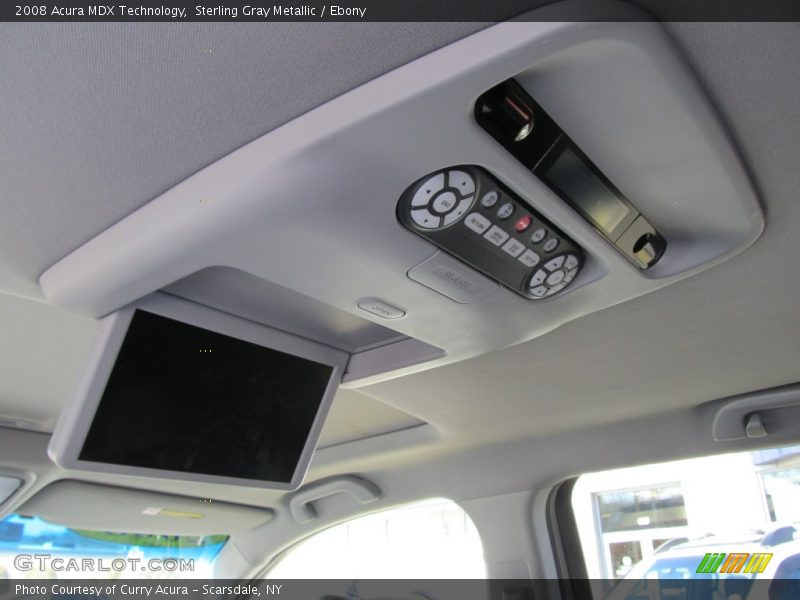 Sterling Gray Metallic / Ebony 2008 Acura MDX Technology