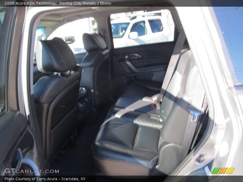 Sterling Gray Metallic / Ebony 2008 Acura MDX Technology