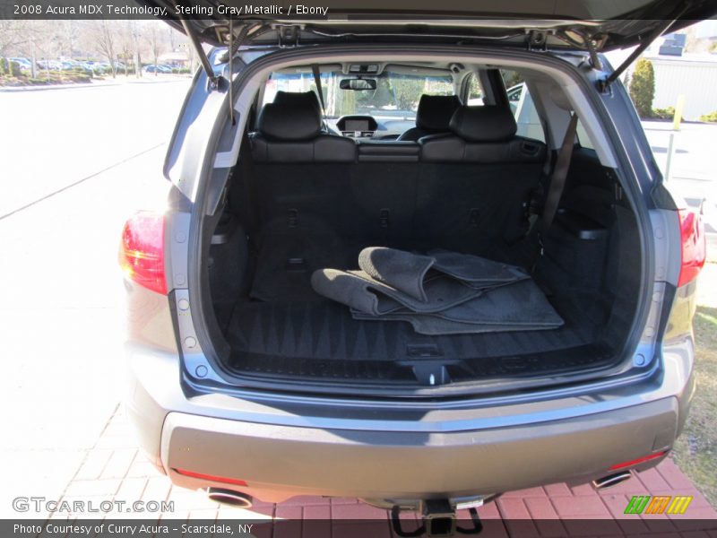 Sterling Gray Metallic / Ebony 2008 Acura MDX Technology