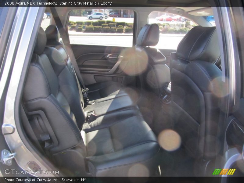 Sterling Gray Metallic / Ebony 2008 Acura MDX Technology
