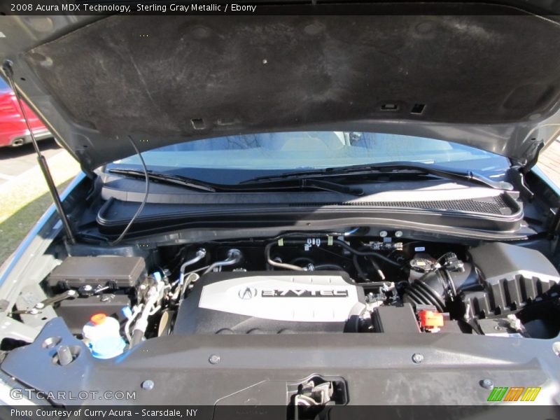 Sterling Gray Metallic / Ebony 2008 Acura MDX Technology