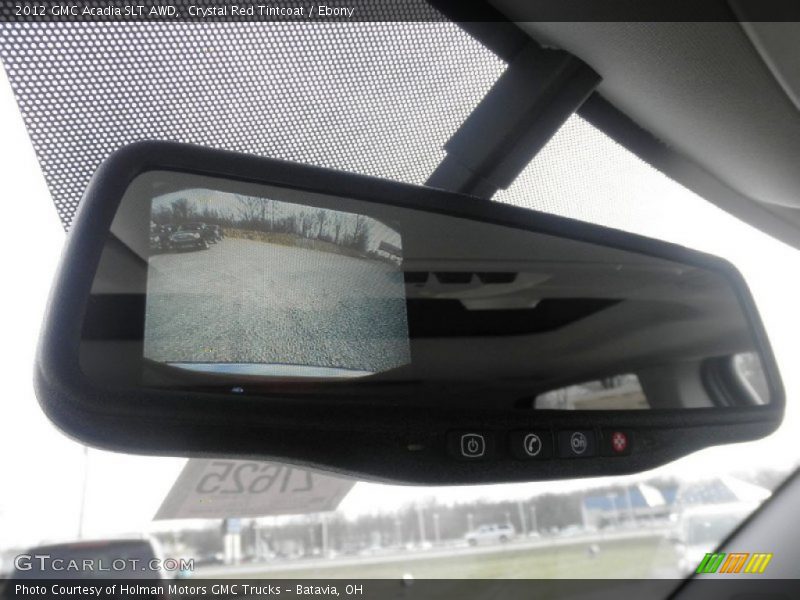 Crystal Red Tintcoat / Ebony 2012 GMC Acadia SLT AWD