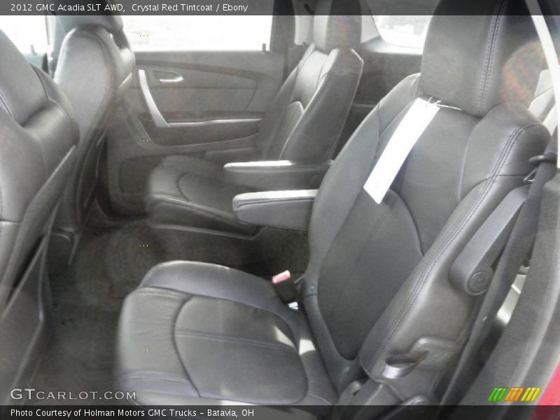 Crystal Red Tintcoat / Ebony 2012 GMC Acadia SLT AWD