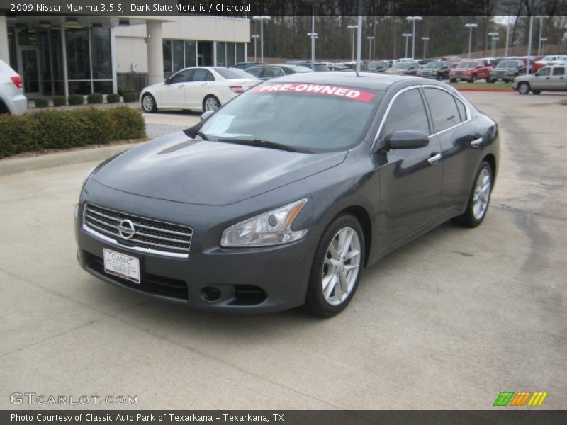 Dark Slate Metallic / Charcoal 2009 Nissan Maxima 3.5 S