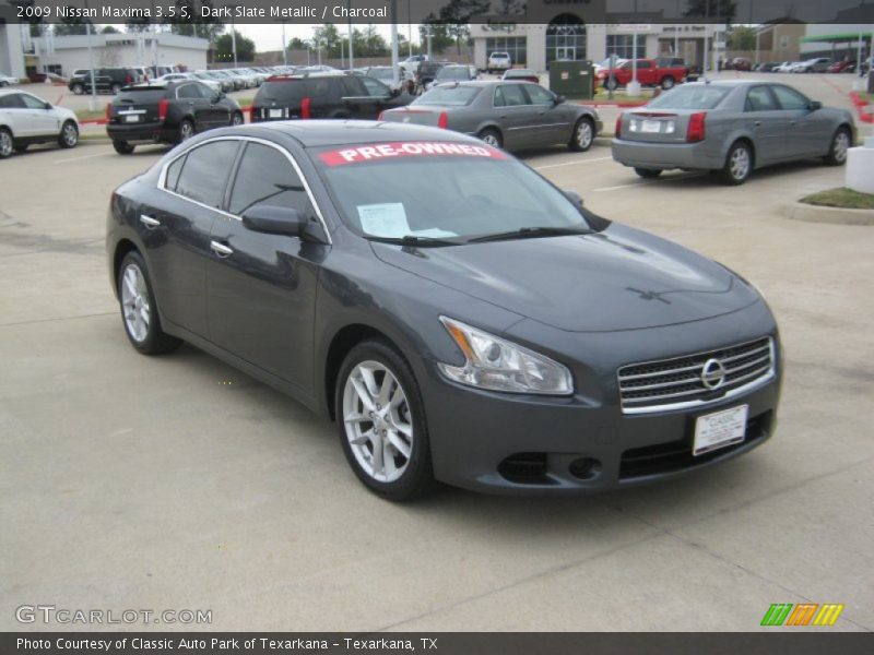Dark Slate Metallic / Charcoal 2009 Nissan Maxima 3.5 S