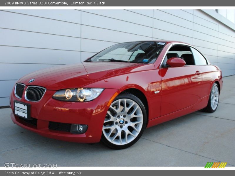 Crimson Red / Black 2009 BMW 3 Series 328i Convertible
