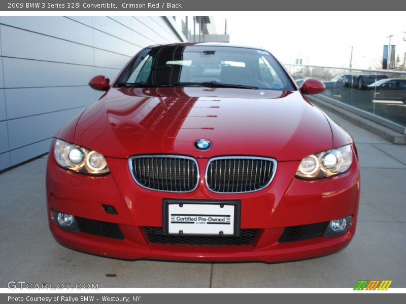 Crimson Red / Black 2009 BMW 3 Series 328i Convertible