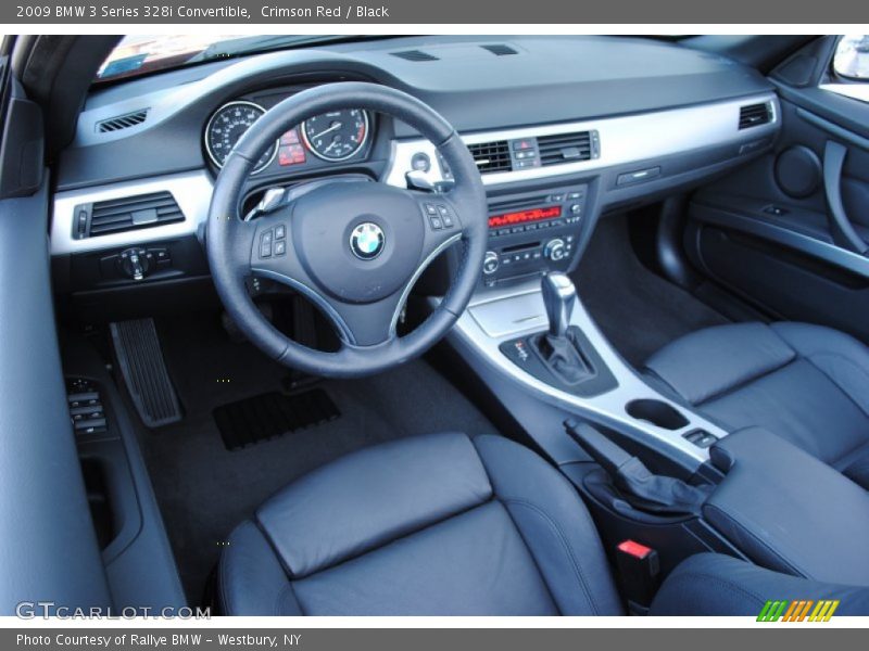 Crimson Red / Black 2009 BMW 3 Series 328i Convertible