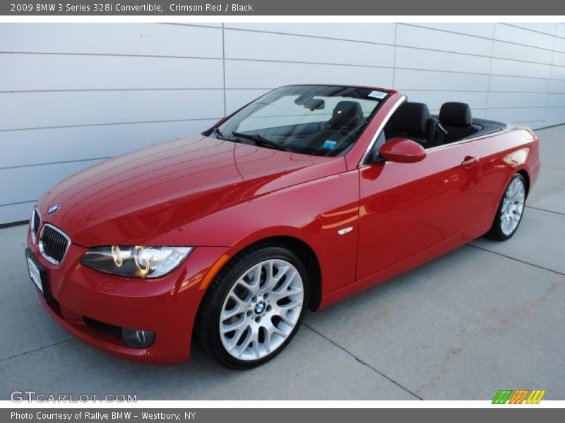 Crimson Red / Black 2009 BMW 3 Series 328i Convertible