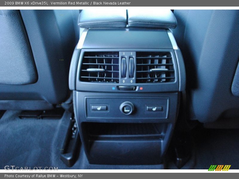 Vermilion Red Metallic / Black Nevada Leather 2009 BMW X6 xDrive35i