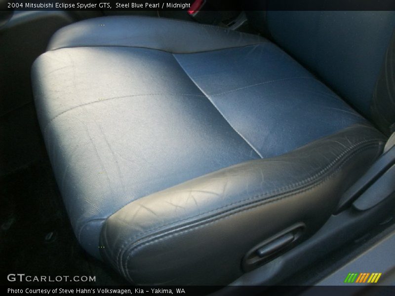 Steel Blue Pearl / Midnight 2004 Mitsubishi Eclipse Spyder GTS