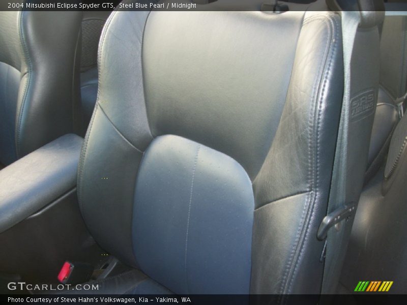 Steel Blue Pearl / Midnight 2004 Mitsubishi Eclipse Spyder GTS