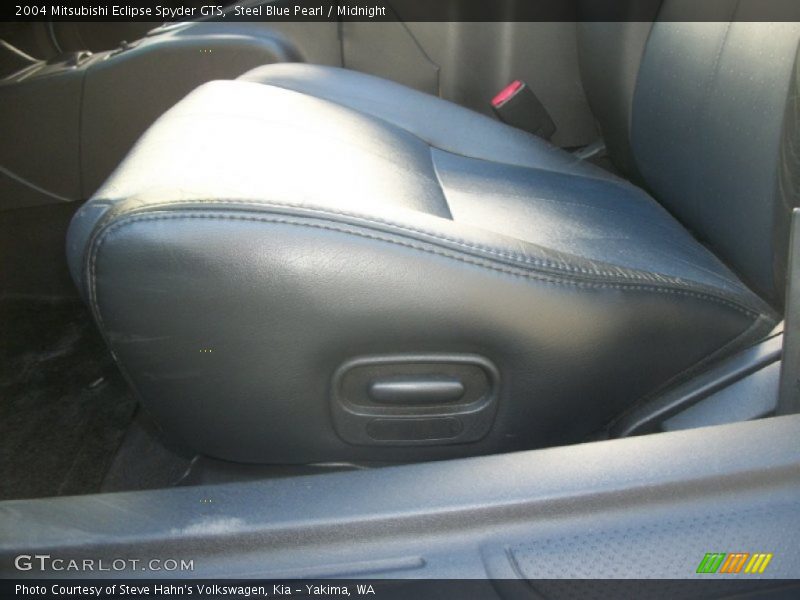 Steel Blue Pearl / Midnight 2004 Mitsubishi Eclipse Spyder GTS
