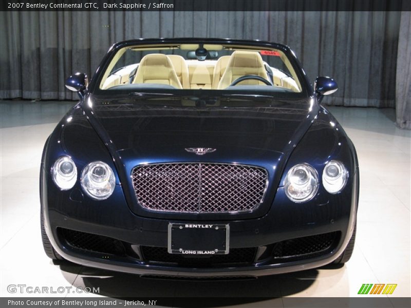 Dark Sapphire / Saffron 2007 Bentley Continental GTC