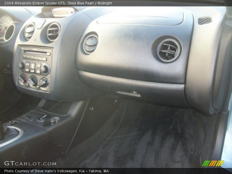 Steel Blue Pearl / Midnight 2004 Mitsubishi Eclipse Spyder GTS