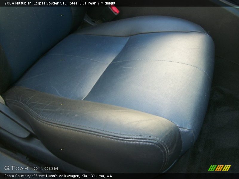 Steel Blue Pearl / Midnight 2004 Mitsubishi Eclipse Spyder GTS