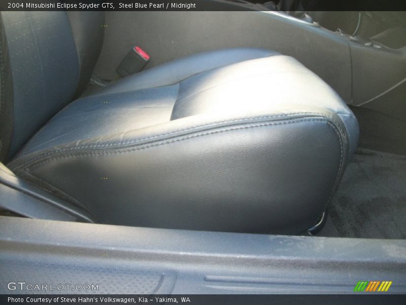 Steel Blue Pearl / Midnight 2004 Mitsubishi Eclipse Spyder GTS