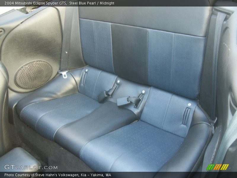 Steel Blue Pearl / Midnight 2004 Mitsubishi Eclipse Spyder GTS