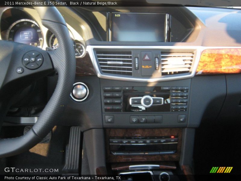 Black / Natural Beige/Black 2011 Mercedes-Benz E 350 Sedan