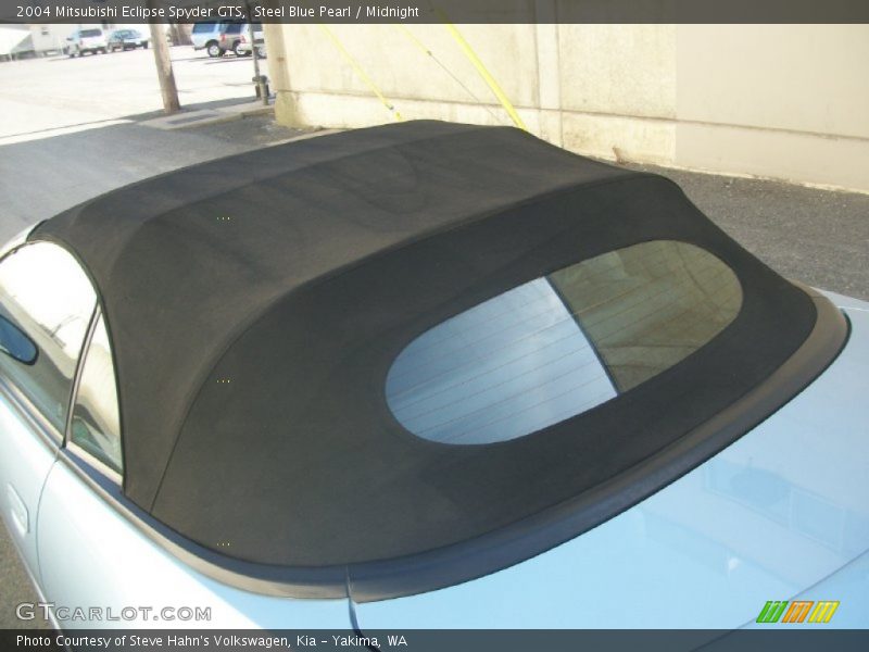 Steel Blue Pearl / Midnight 2004 Mitsubishi Eclipse Spyder GTS