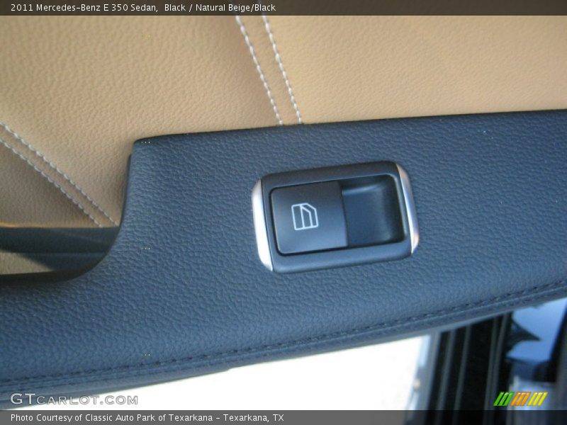 Black / Natural Beige/Black 2011 Mercedes-Benz E 350 Sedan