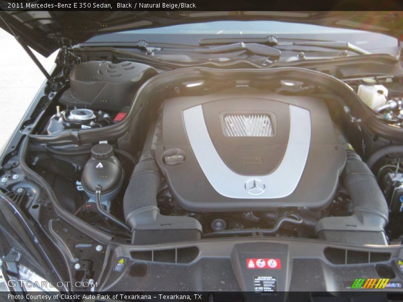 Black / Natural Beige/Black 2011 Mercedes-Benz E 350 Sedan